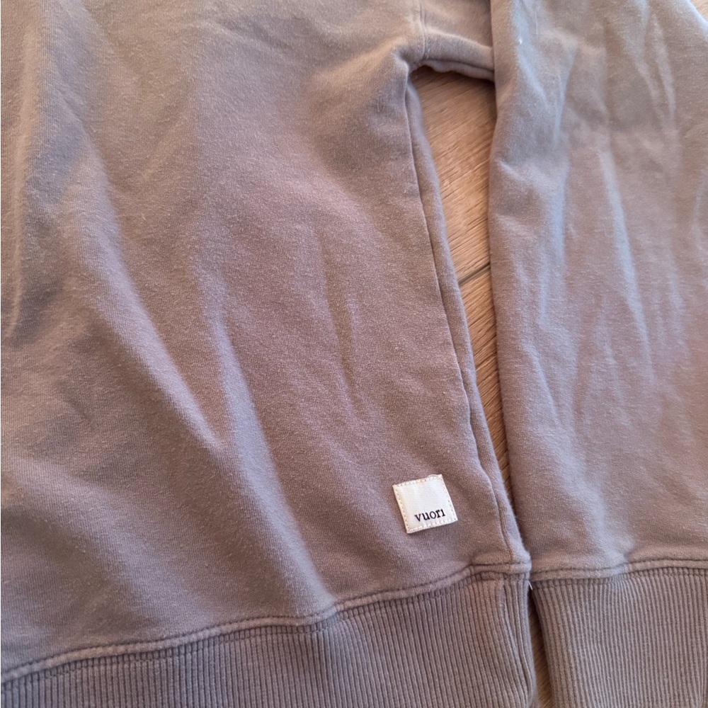 Vuori Women's Sage Green Hoodie - Picture 3 of 4